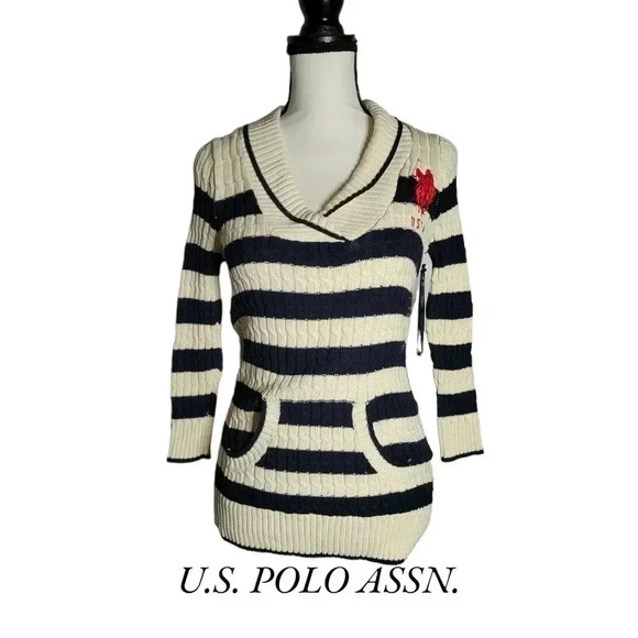 U.S. POLO ASSN. SWEATER S NWT - Picture 1 of 4
